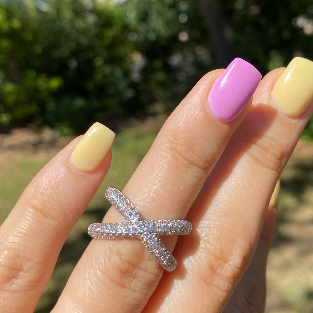 NEW 925 Sterling silver Diamond Ring - Picture 6 of 7